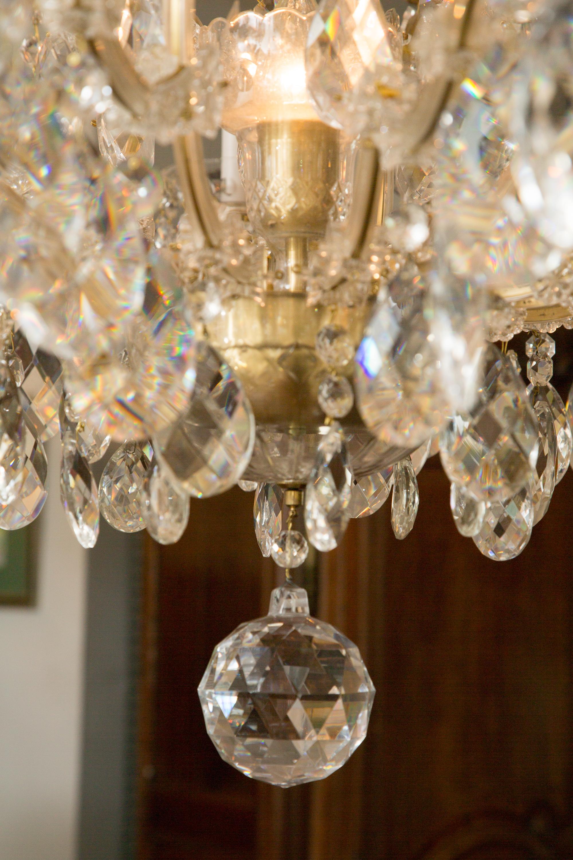 20th Century Maria Theresa Regal 24-Light Chandelier