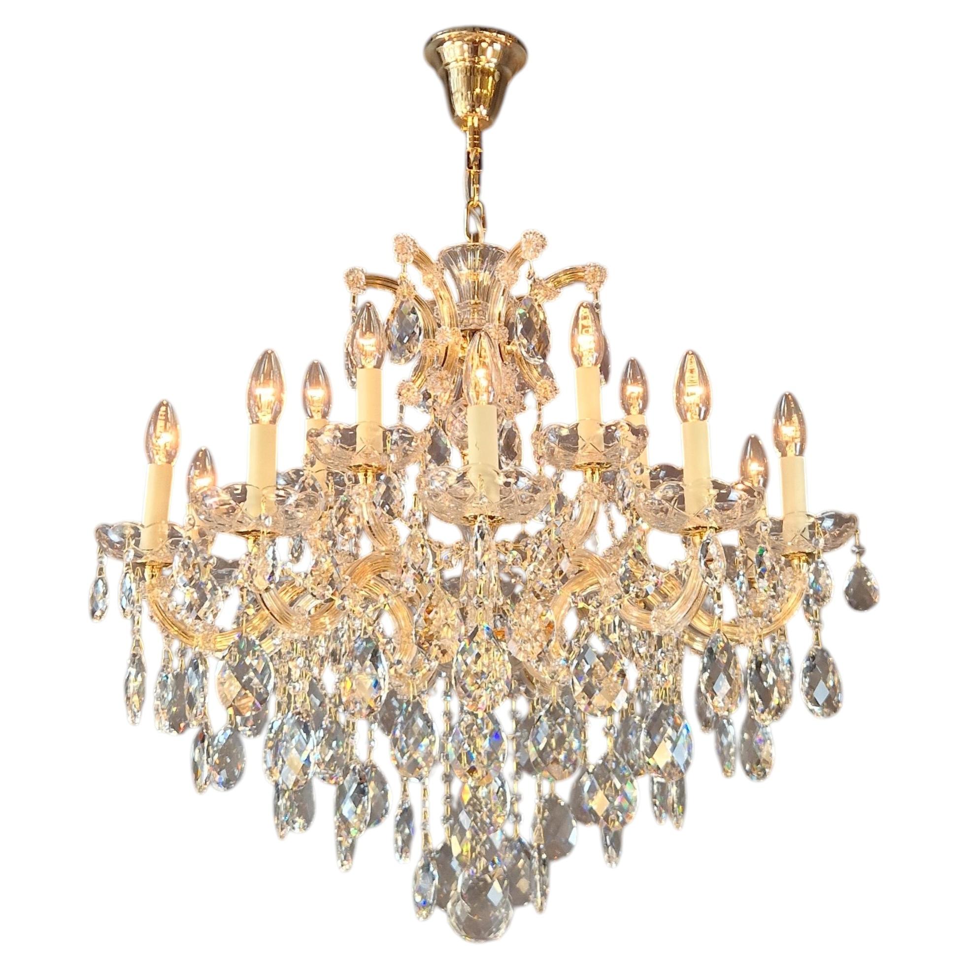 Maria Theresa Style Crystal Chandelier Handmade Luxury European Chandelier