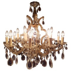 Maria Theresia Crystal Chandelier, Fifteen-Light