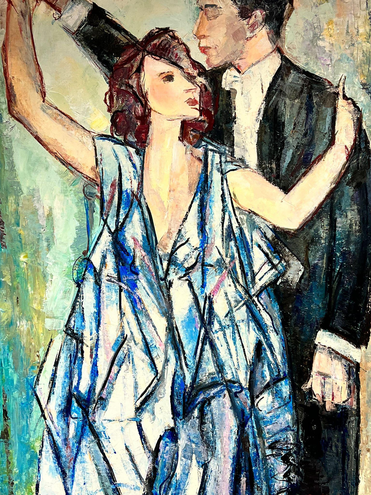 The Dancers
by Maria Tort Xirau (Catalan, 1924-2018)
signed lower corner
dated 1999
oil painting on canvas, framed

canvas: 36 x 55 inches
framed: 41 x 60 inches

Very good condition. 

Provenance: from the artists estate, France

Maria Tort Xirau (
