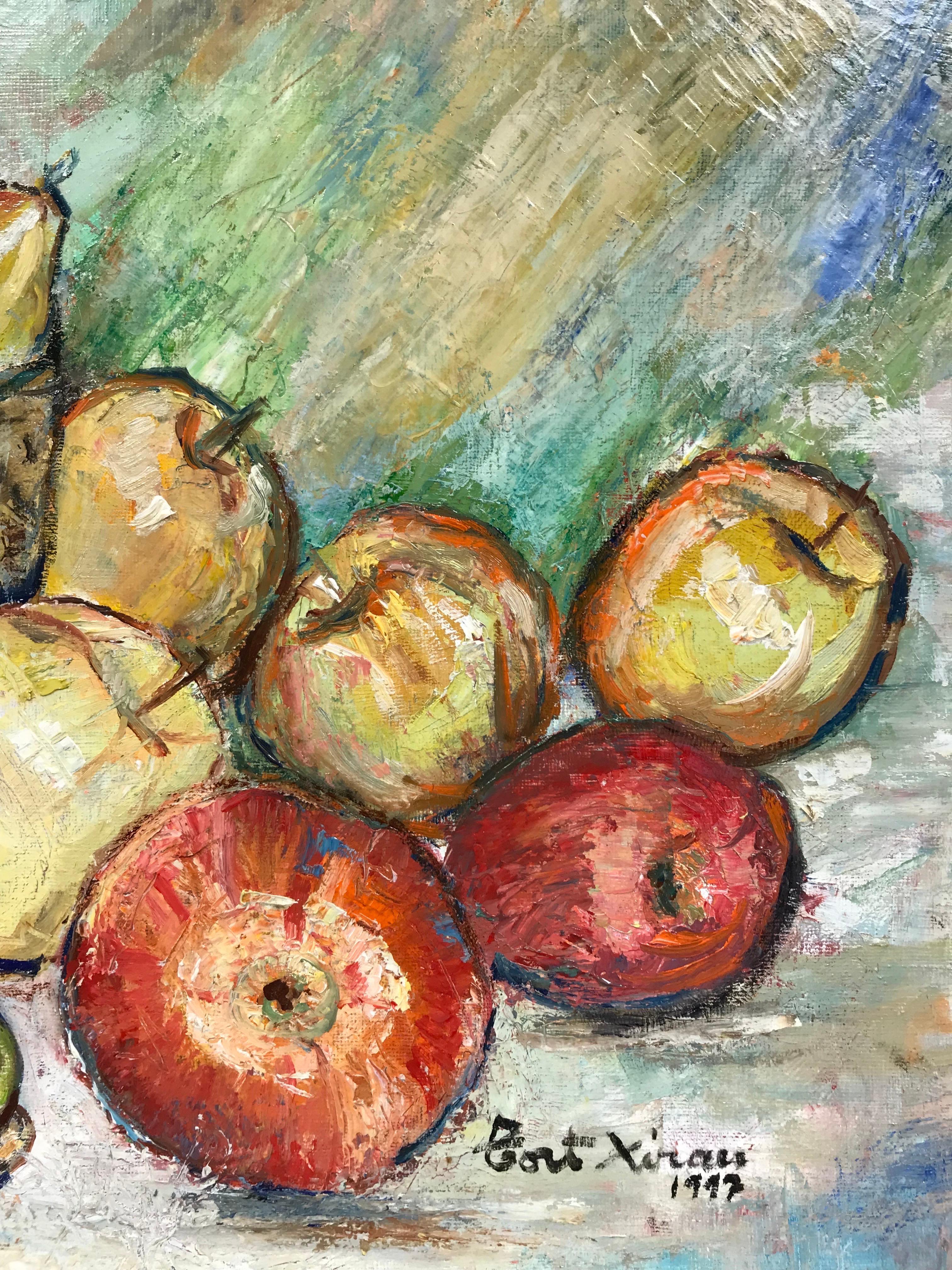van gogh fruit painting