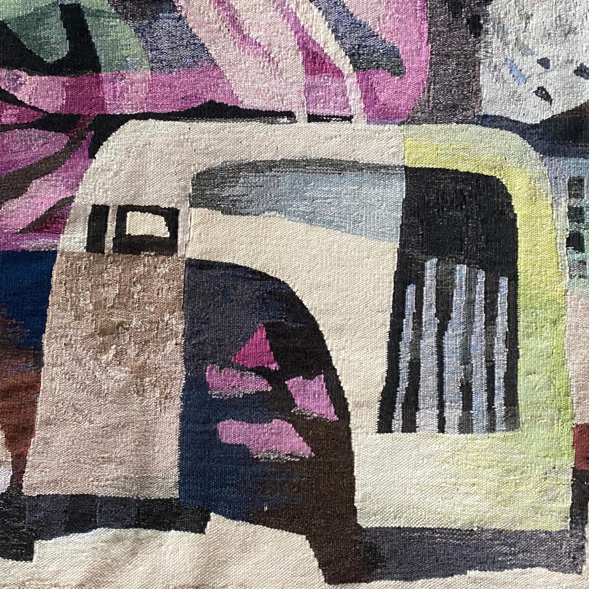 Maria Tury, Handwoven Tapestry for Hungarian Ministry of Culture, Hungary, 1984 For Sale 10