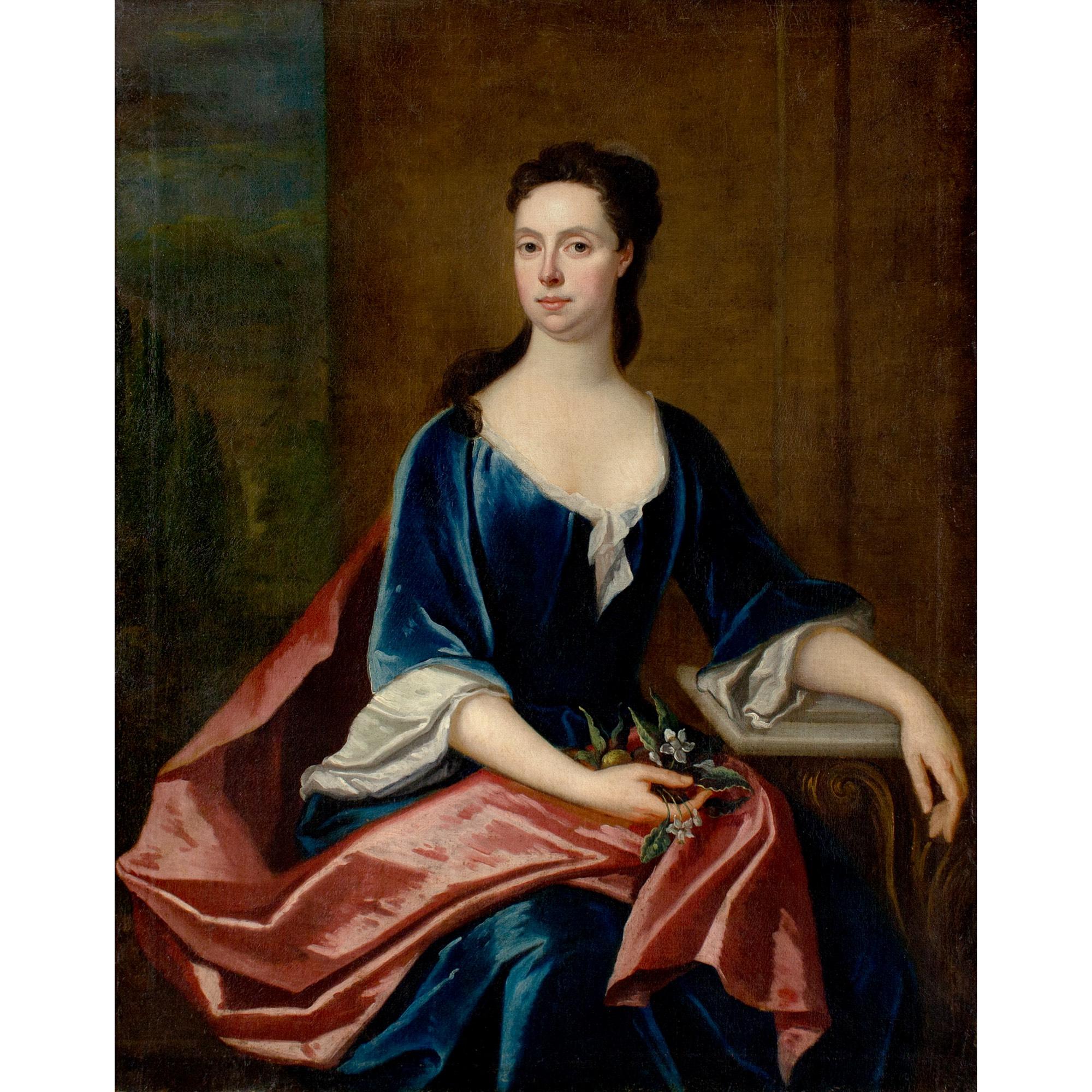 Maria Verelst (Circle), Portrait Of Miss Richards For Sale 1