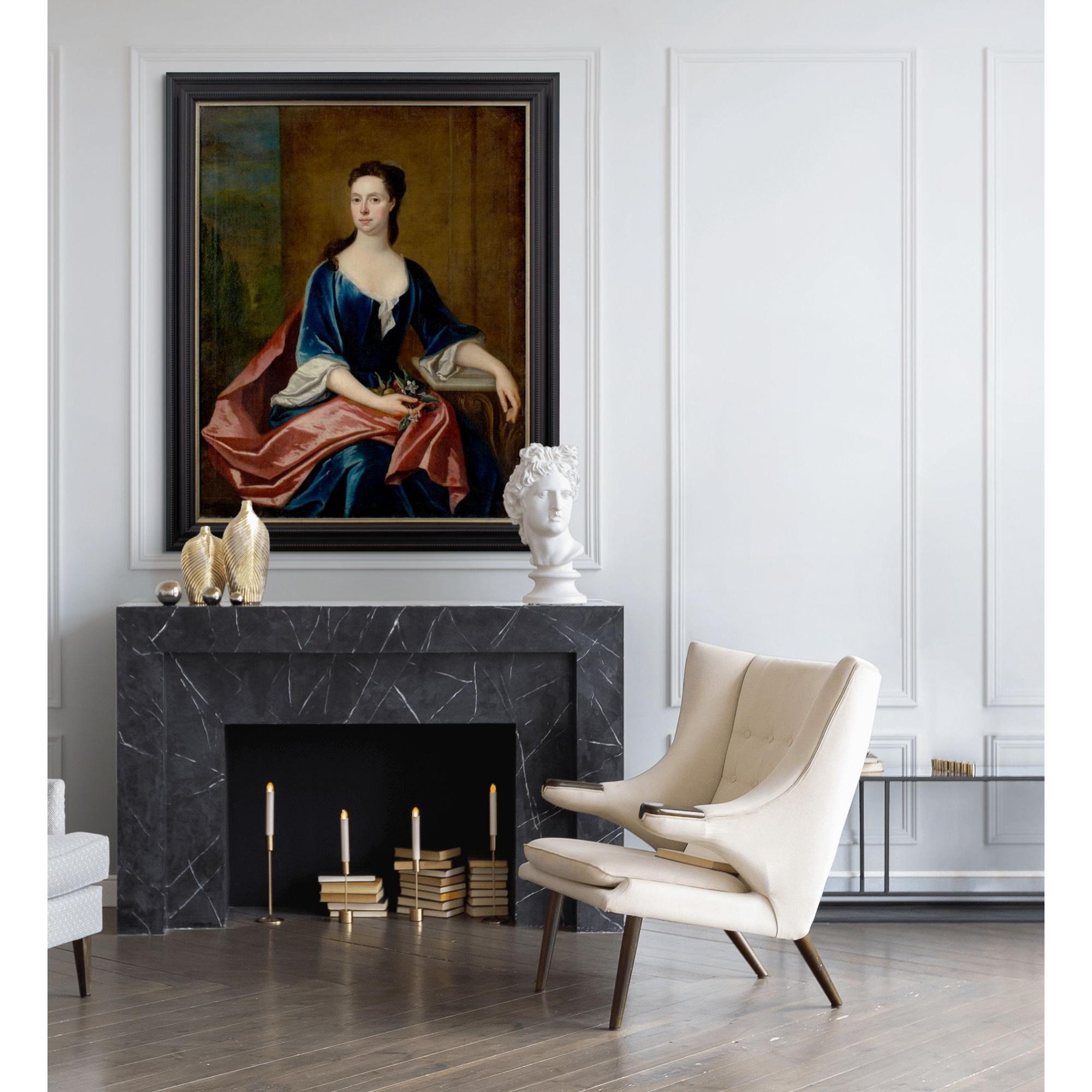 Maria Verelst (Circle), Portrait Of Miss Richards For Sale 2