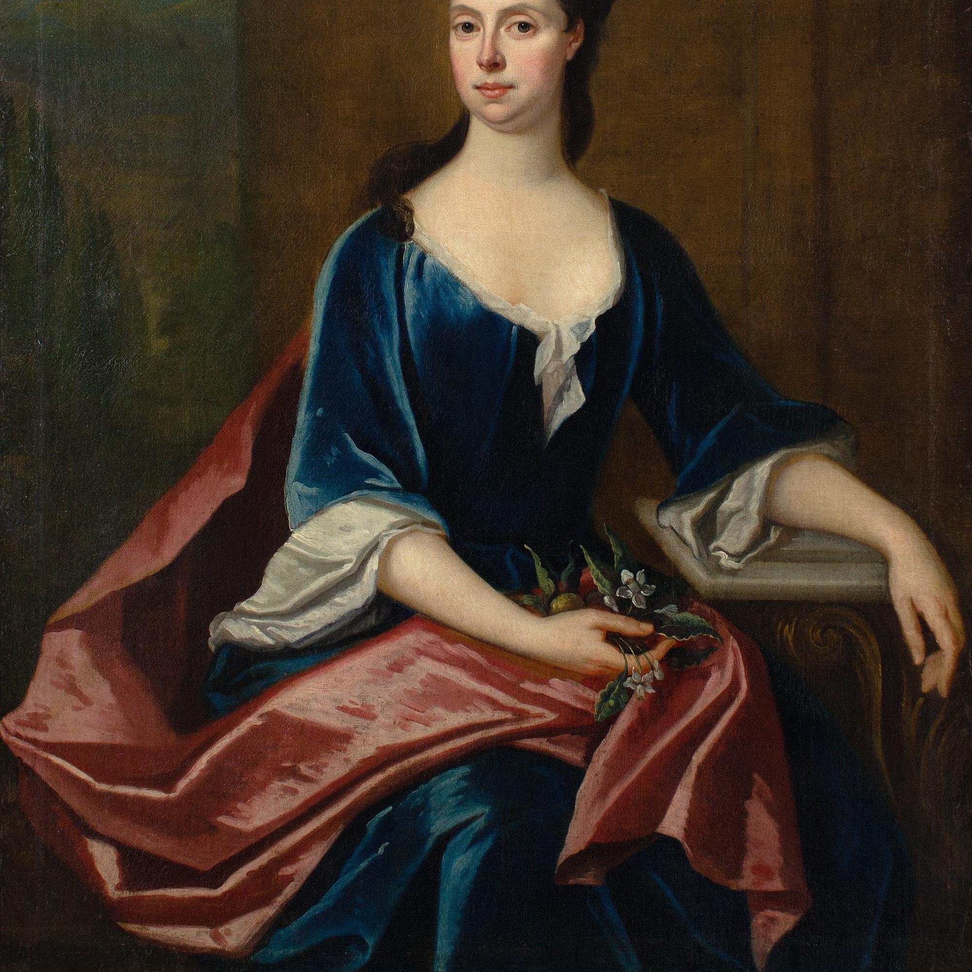 Maria Verelst (Circle), Portrait Of Miss Richards For Sale 5