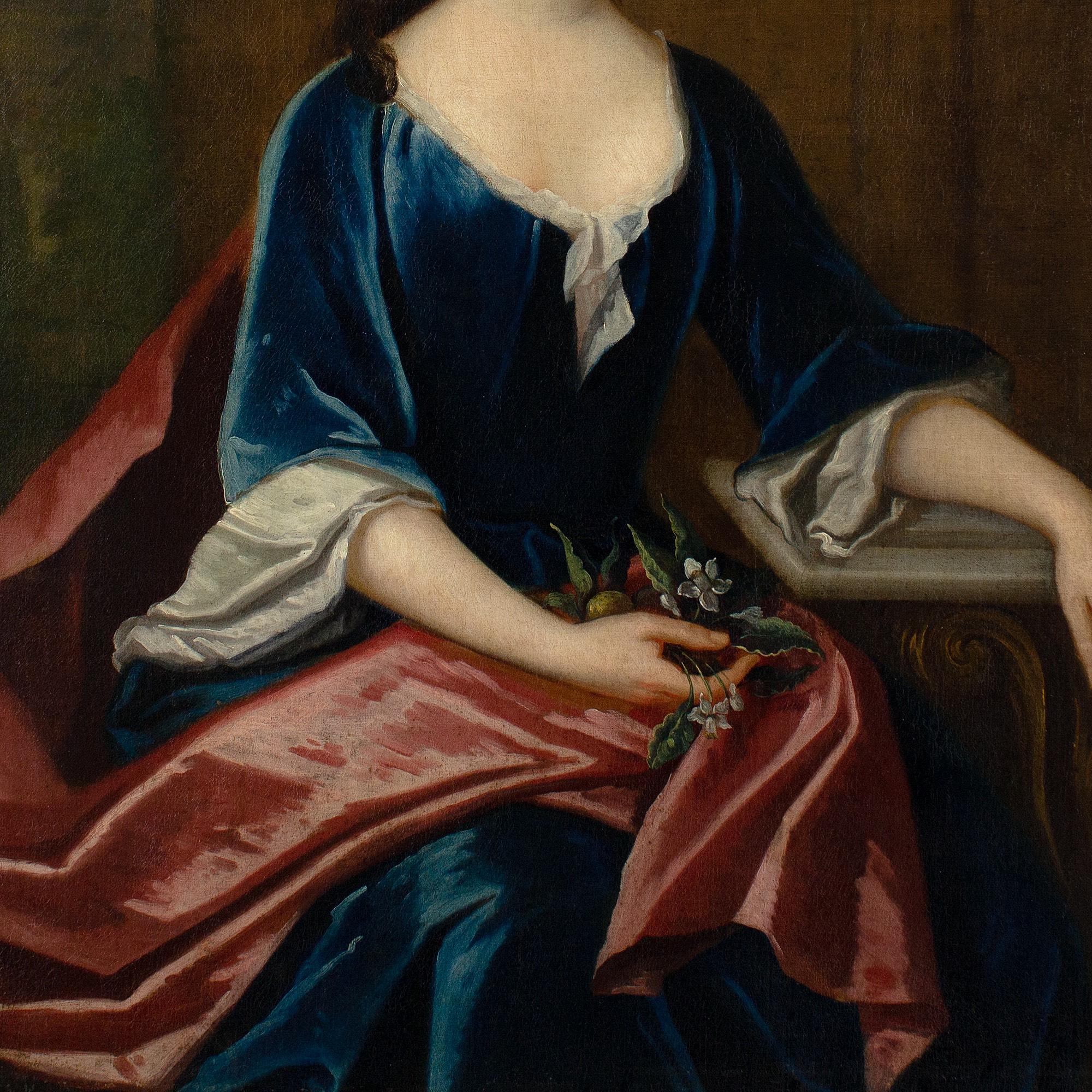 Maria Verelst (Circle), Portrait Of Miss Richards For Sale 7