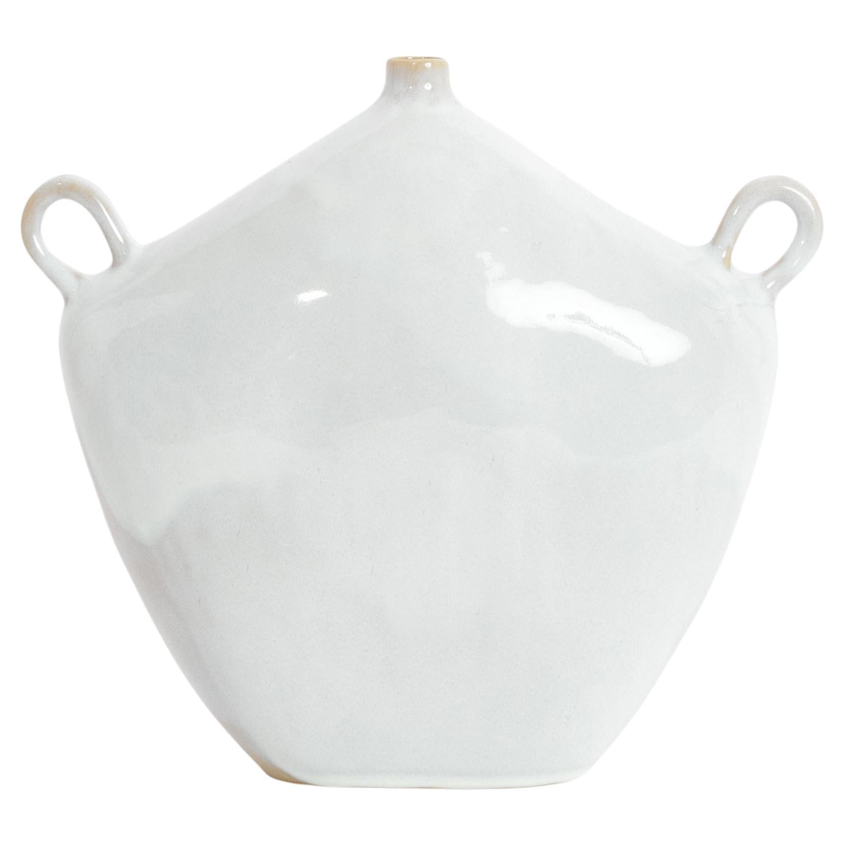 Maria Marx Mini Maria Vase in Shiny White by Theresa Marx For Sale at 1stDibs