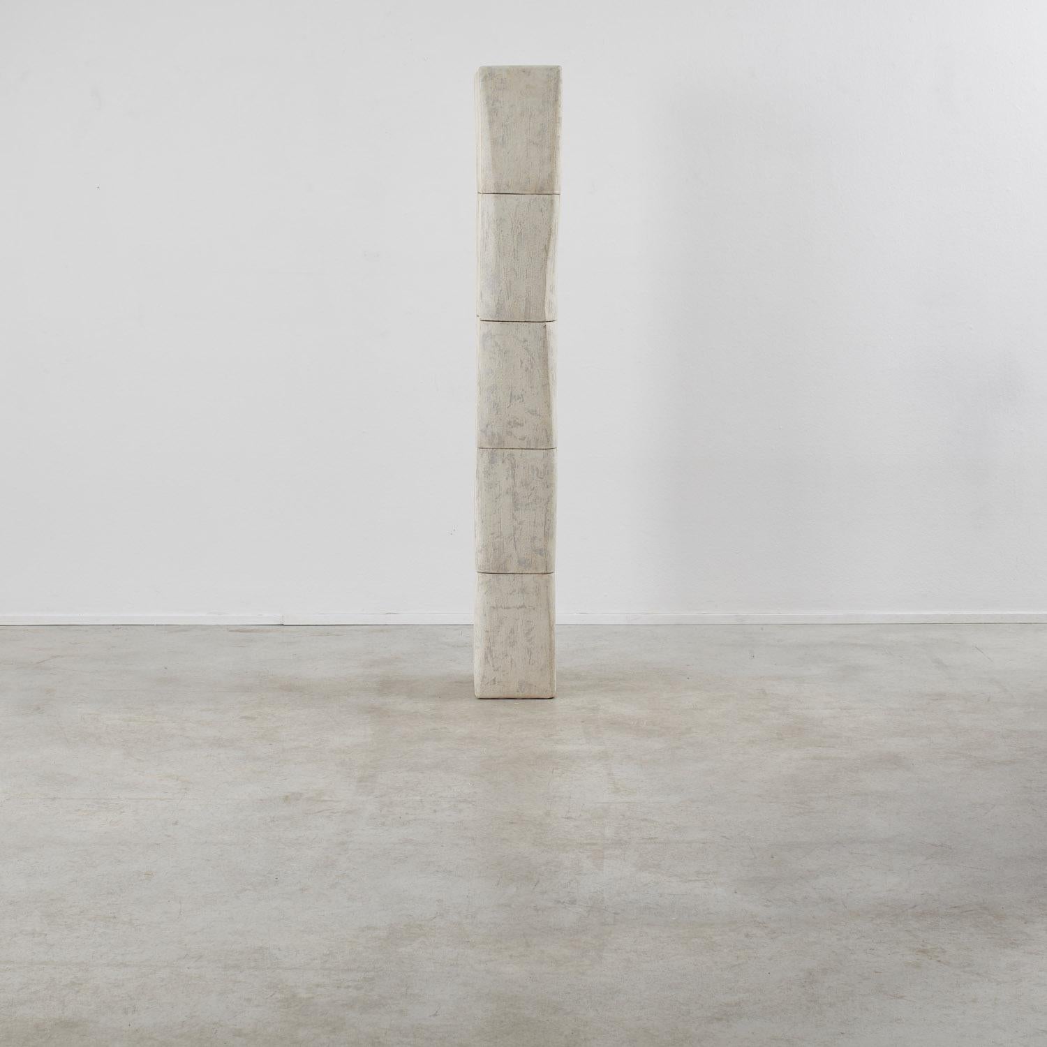 Greek Maria Vlandi ceramic Sans titre sculpture from the Surface Series - Greece, 2007 For Sale