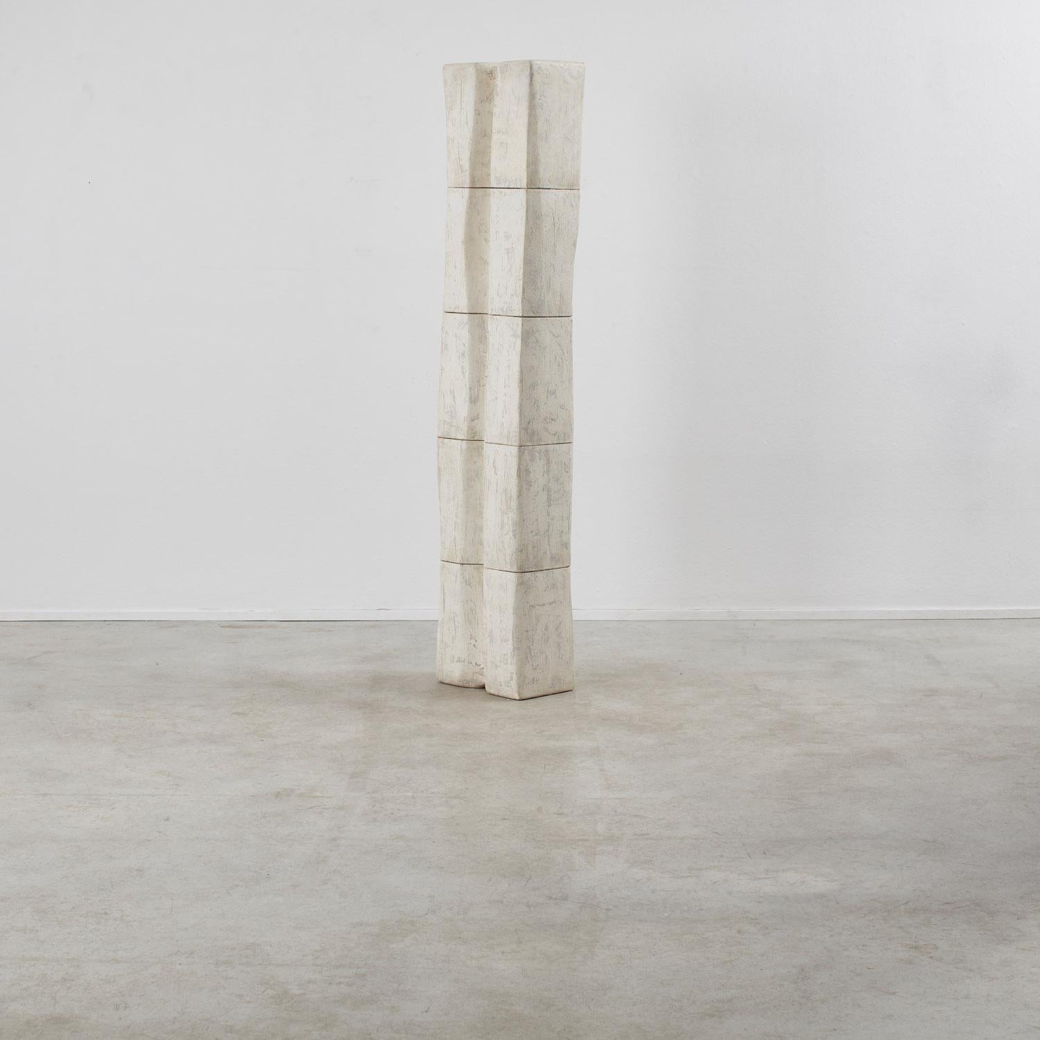 Maria Vlandi ceramic Sans titre sculpture from the Surface Series - Greece, 2007 In Good Condition For Sale In London, GB