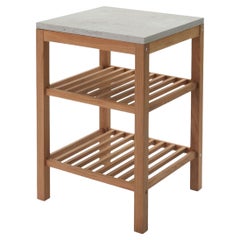 Maria Zachariae Outdoor 'Pantry Module 1' in Limestone and Teak for Skagerak