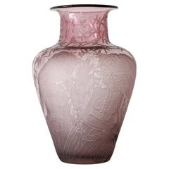 Marialyce Hawke (1941) American Cameo Glass Mid Century Modern Art Deco