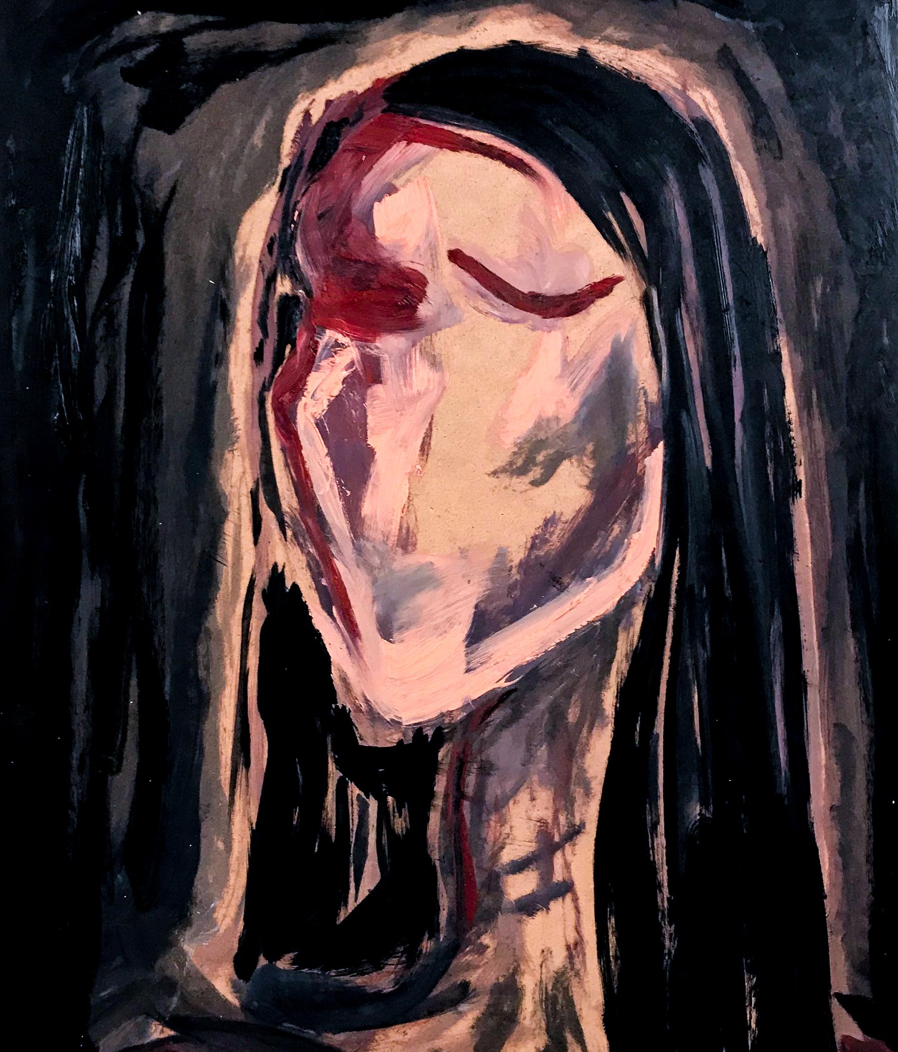 Self – Painting von Mariam Lomidze