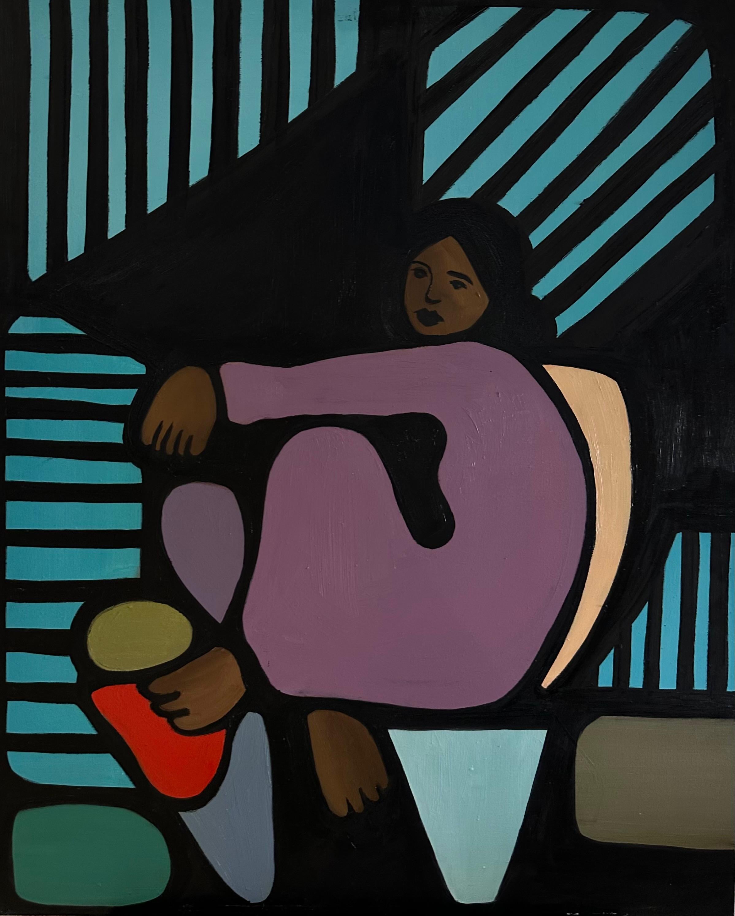 Huile sur toile,
Cadre en bois

Mariam Artistics est une artiste géorgienne née en 2002 qui vit et travaille à Tbilissi, en Géorgie. L'art a toujours été un élément fondamental de sa vie, évoluant vers une passion profonde et grandissante qui