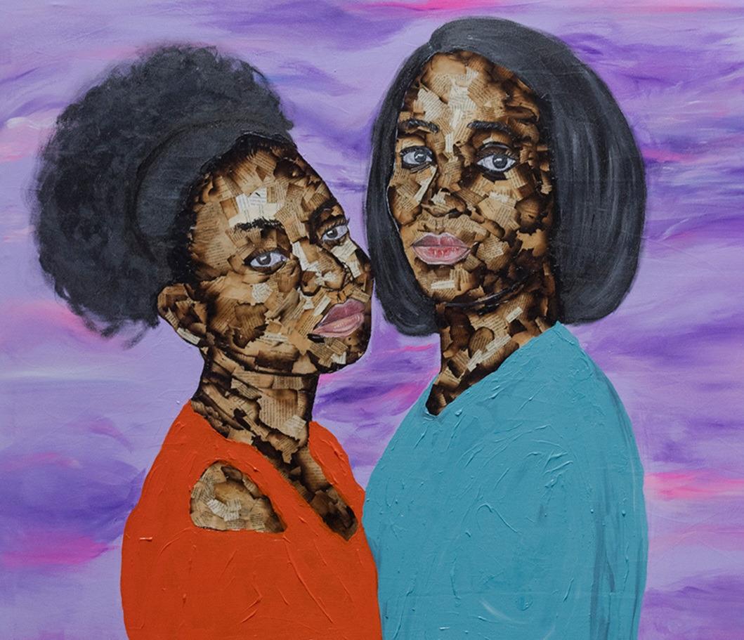 Bonds - Painting by Mariam Olubunmi