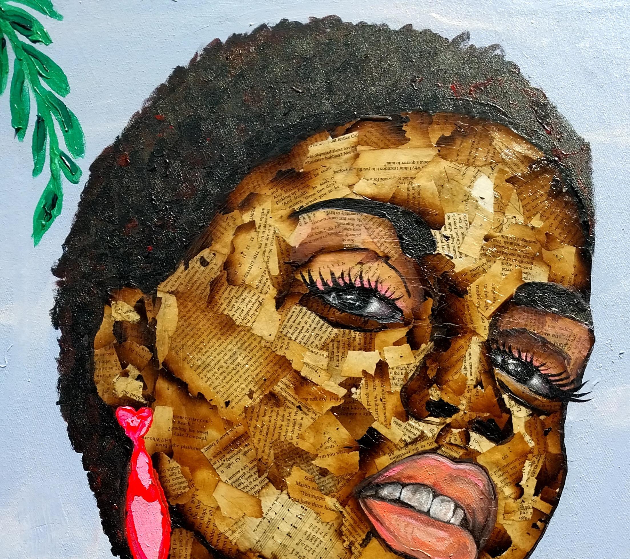 Brave Beauty Series 9 - Painting by Mariam Olubunmi