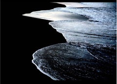 Sable noir Eau bleue