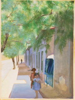 A la sombra de La Casa Cordova, Tucson", Calle Meyer, Arizona