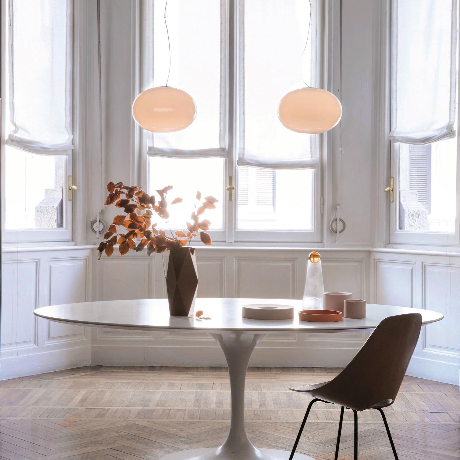 Italian Mariana Pellegrino Soto Suspension Lamp 'Alba' Without Structure by Oluce