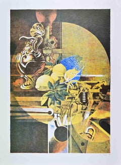 Still Life - Lithograph by Mariangelo Zappitelli - 1979