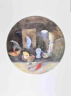 Naturaleza muerta - Litografía de Mariangelo Zappitelli - Años 80