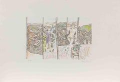 Variations - Etching by Mariangelo Zappitelli - 1980s