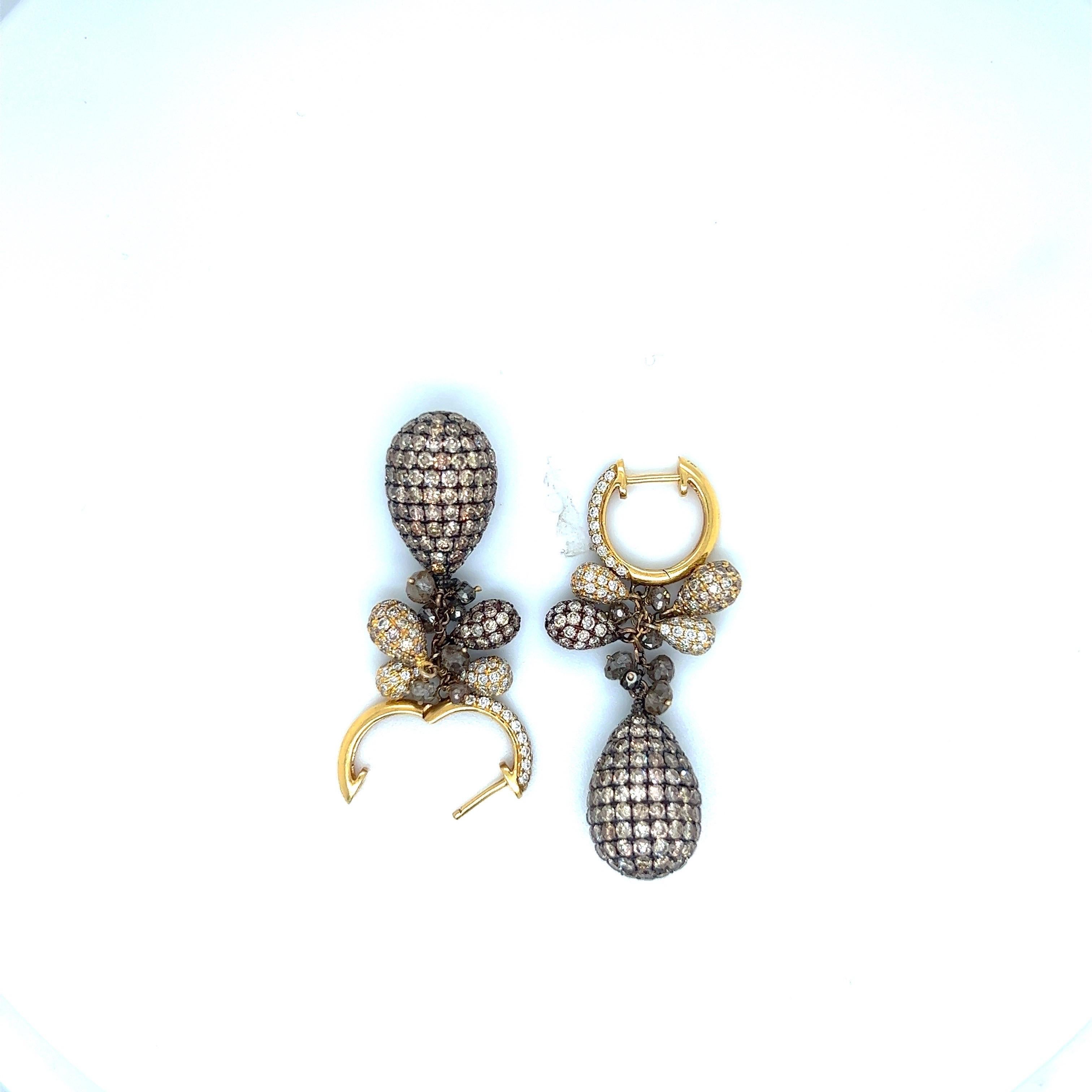 zarcillos gucci oro 18k