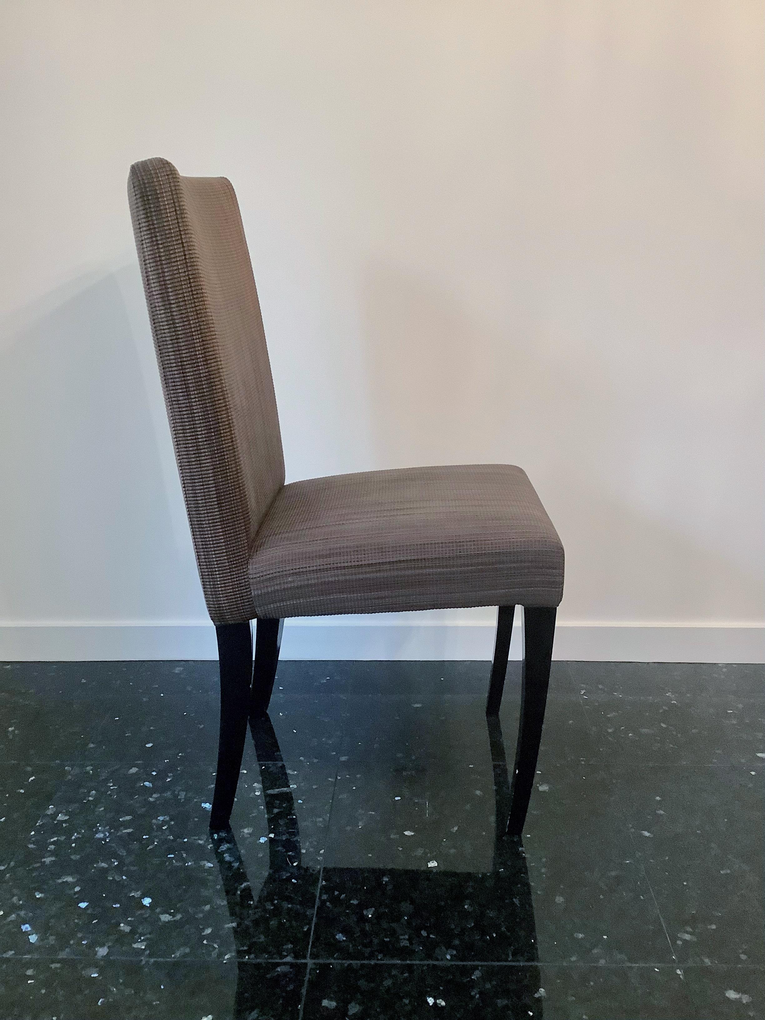 Mariani i4 Pace Collection Dining Side Chairs Set of Six In Good Condition In Locust Valley, NY