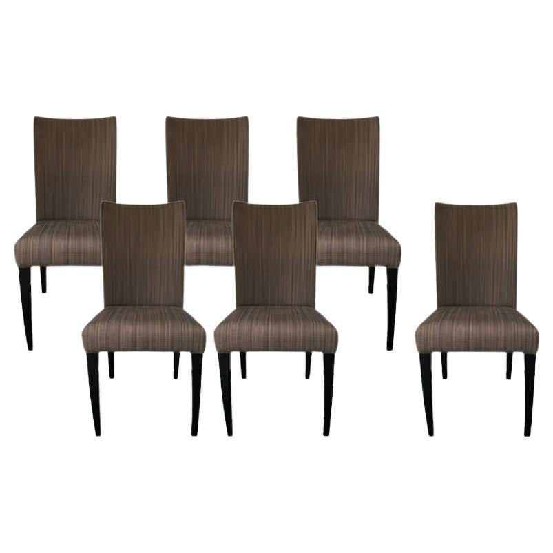 Mariani i4 Pace Collection Chaises d'appoint pour salle à manger, ensemble de six