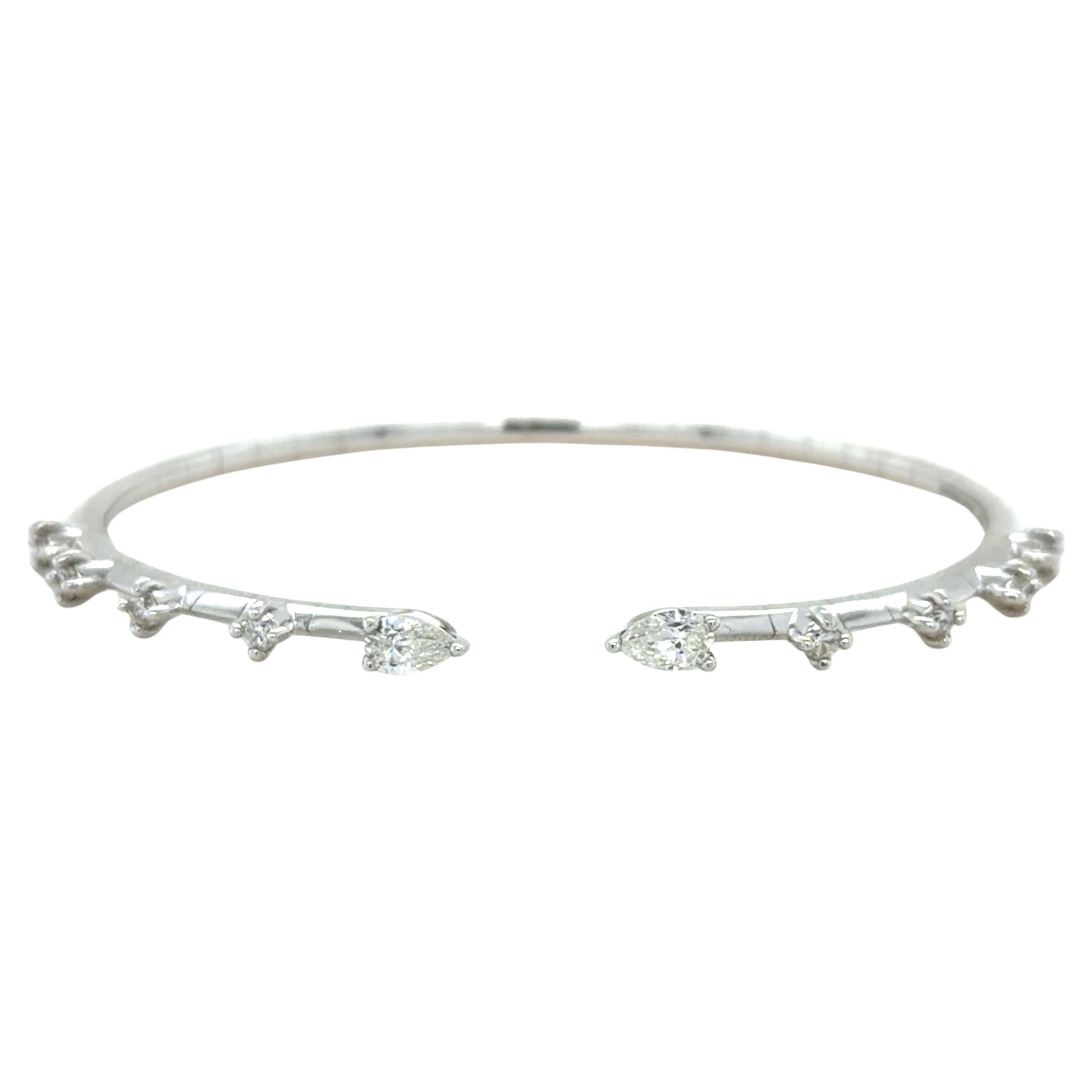 Mariani Phantom Diamond Bangle Bracelet For Sale