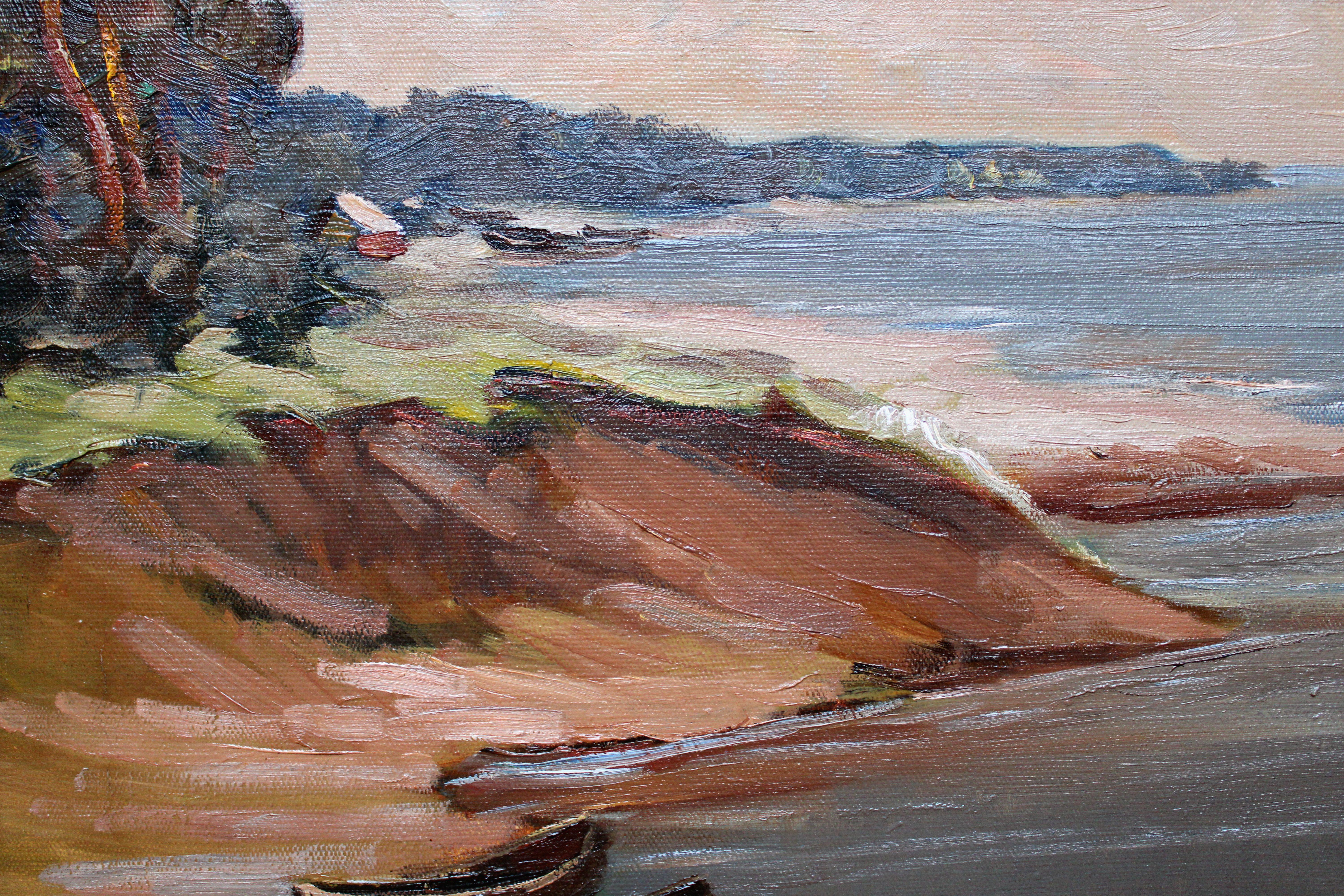 Sea. Oil on canvas, 60x65 cm,