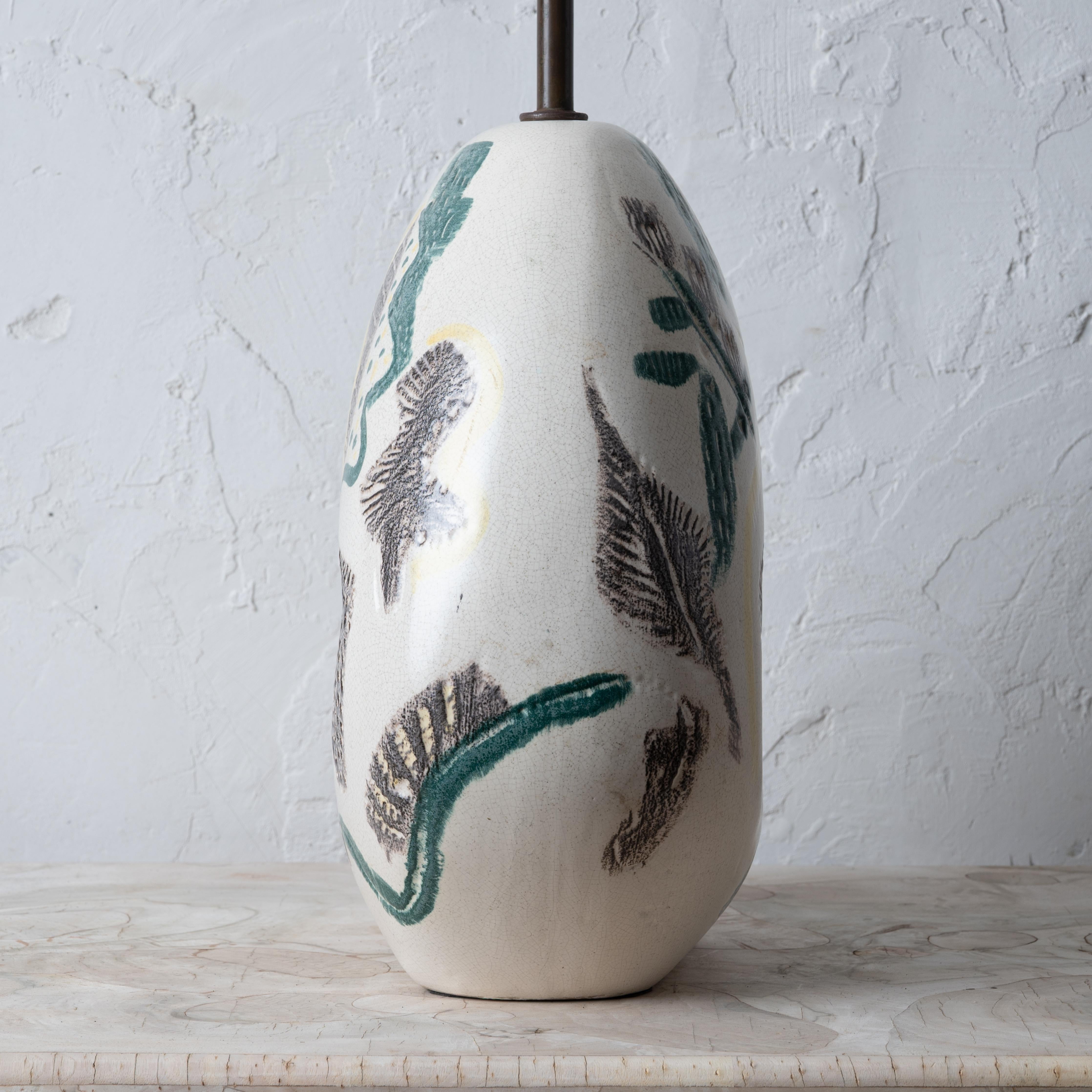 Marianna von Allesch Lampe de table sculpturale Attributed, années 1950 en vente 3
