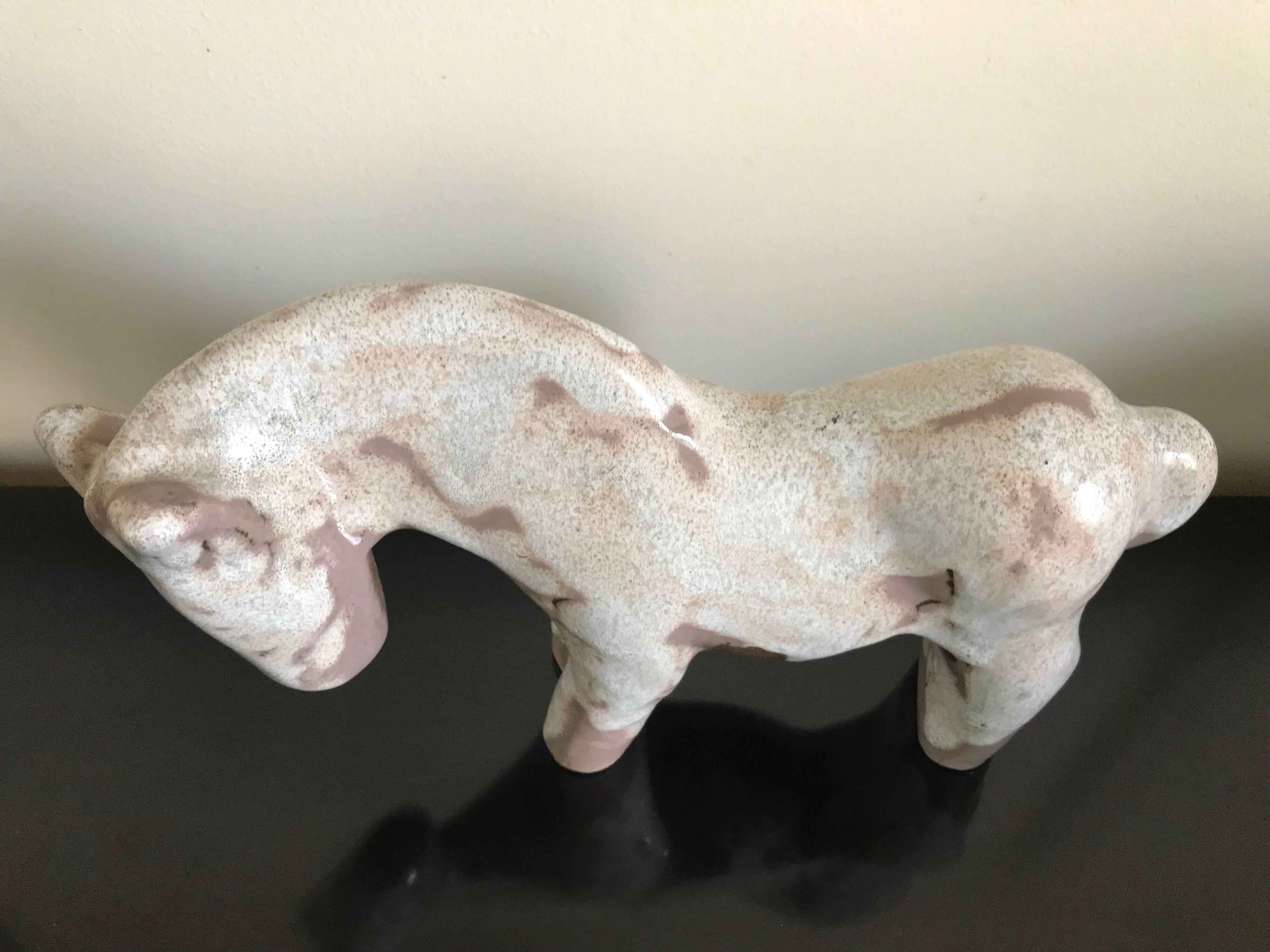 Marianna von Allesch Ceramic Horse Sculpture For Sale 6