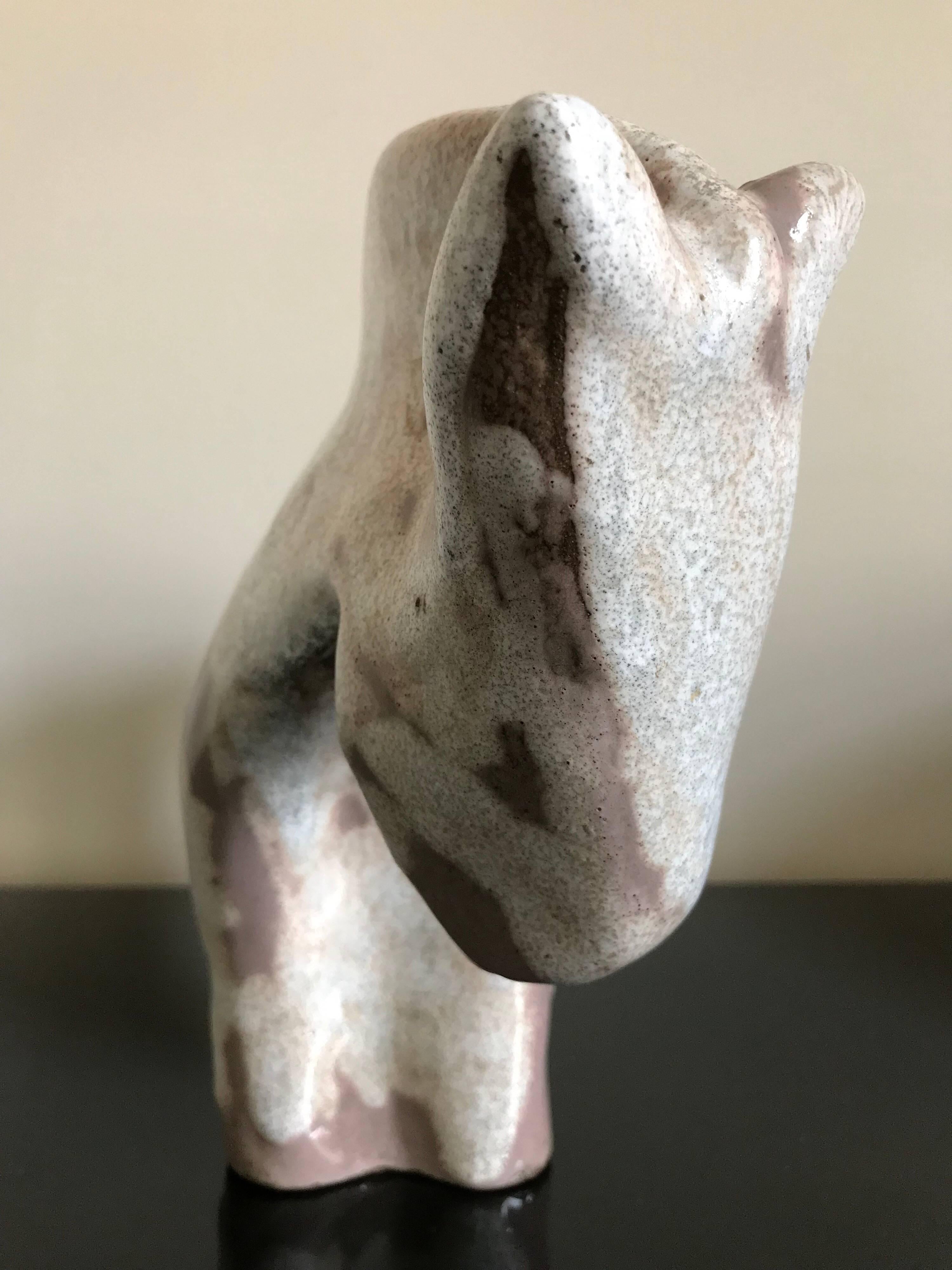 Marianna von Allesch Ceramic Horse Sculpture For Sale 1