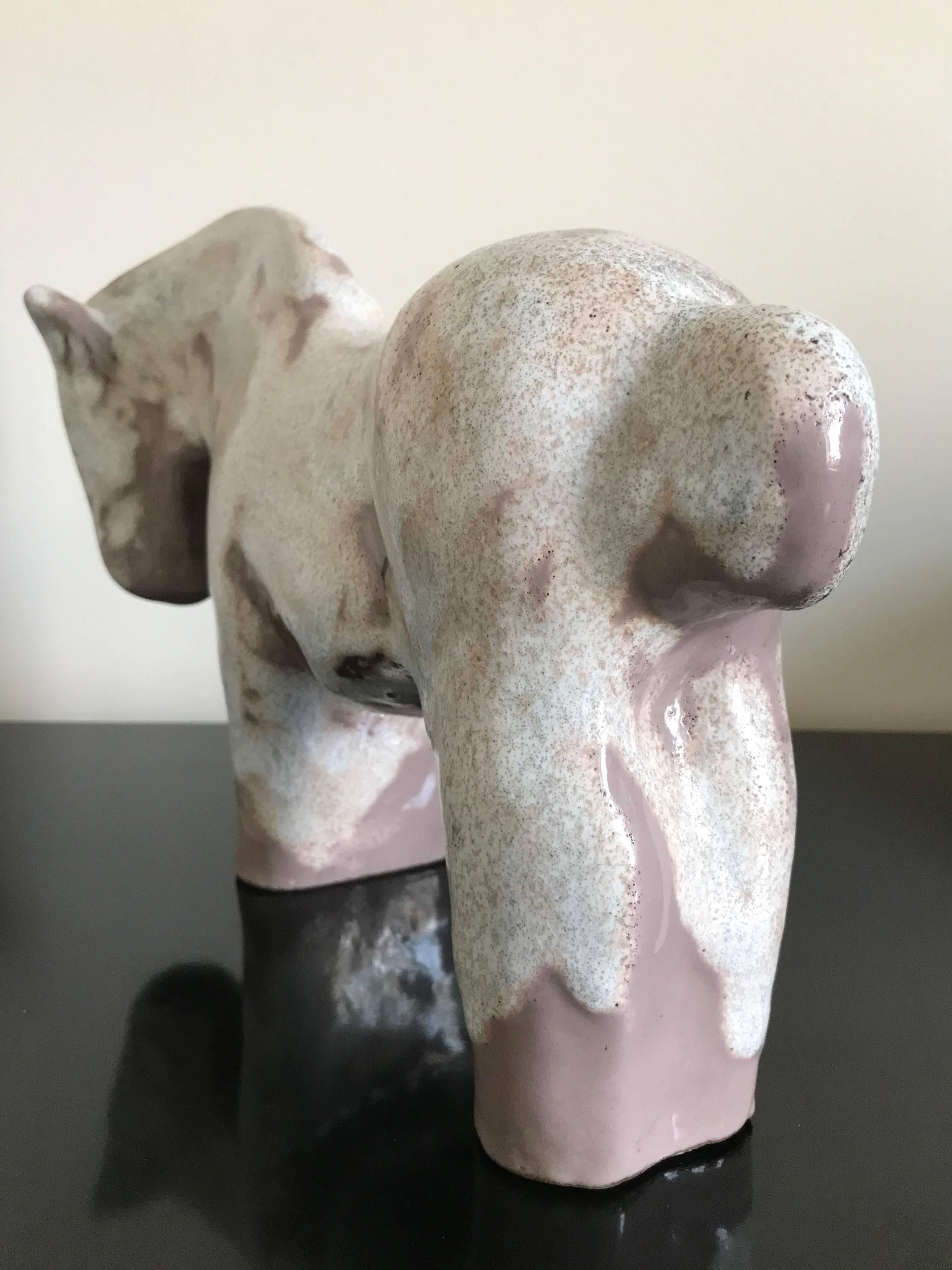 Marianna von Allesch Ceramic Horse Sculpture For Sale 5