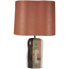 Marianna von Allesch Cubist Midcentury Table Lamp