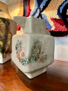 Marianna Von Allesch Mid Century Modern Decorative Studio Ceramic Pitcher Vessel
