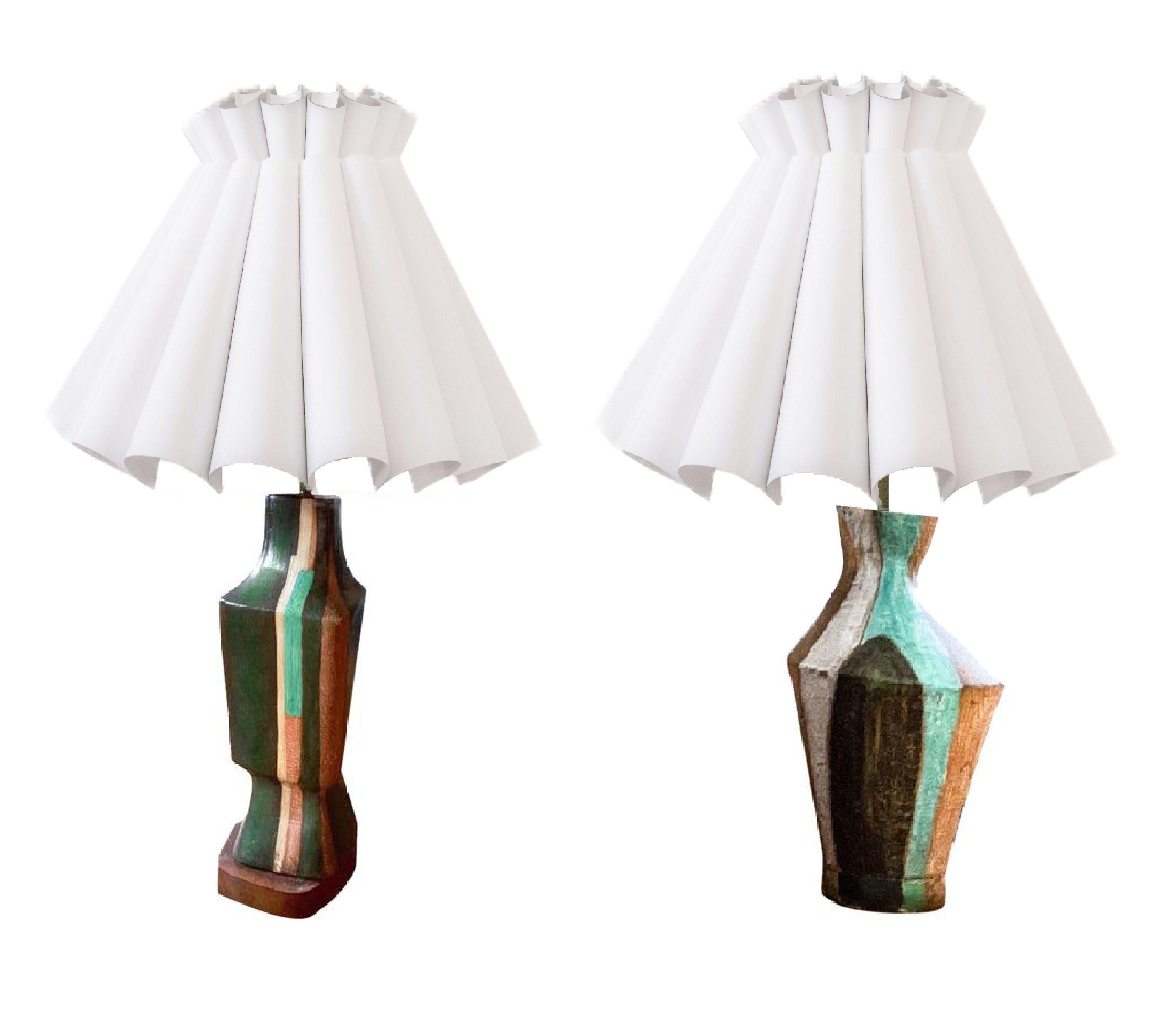 Marianna von Allesch Modern Ceramic Sculptural Lamp Midcentury Organic Modern For Sale 1