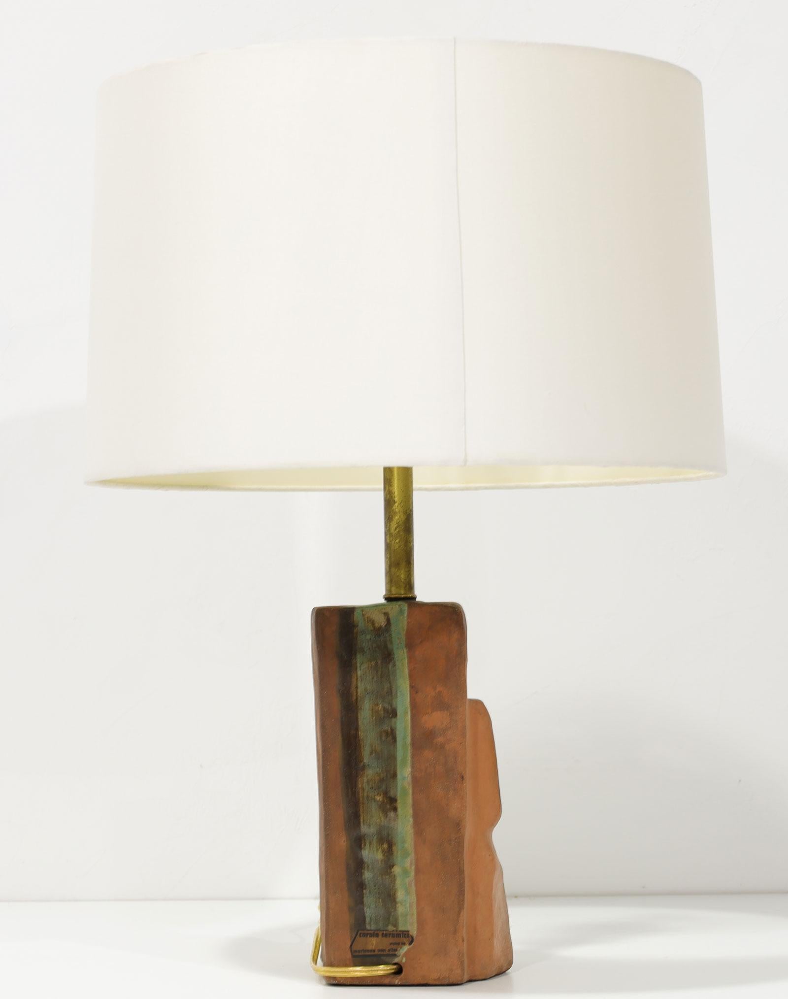 American Marianna von Allesch Sculptural Table Lamp For Sale