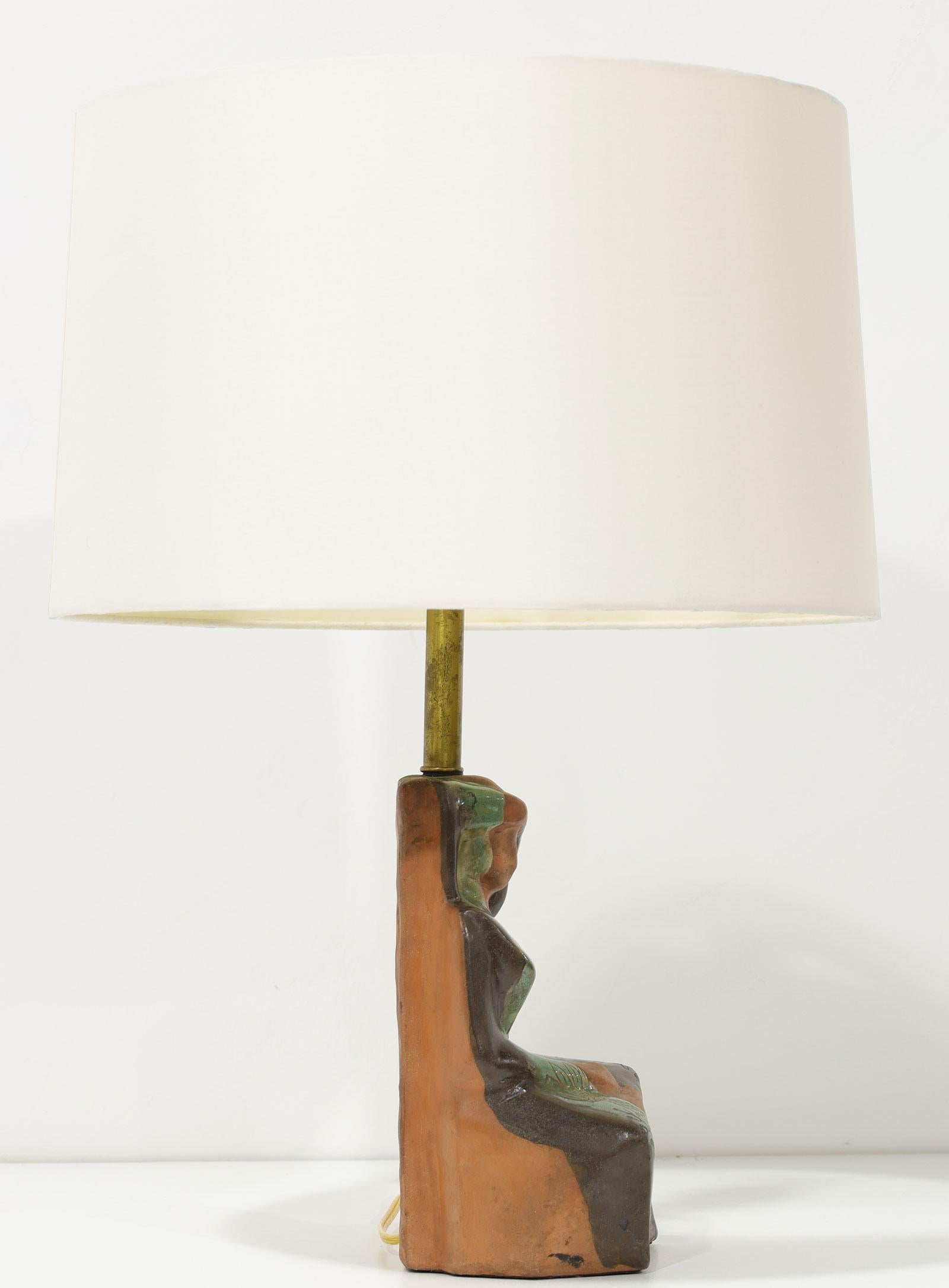 Marianna von Allesch Sculptural Table Lamp In Good Condition For Sale In Dallas, TX