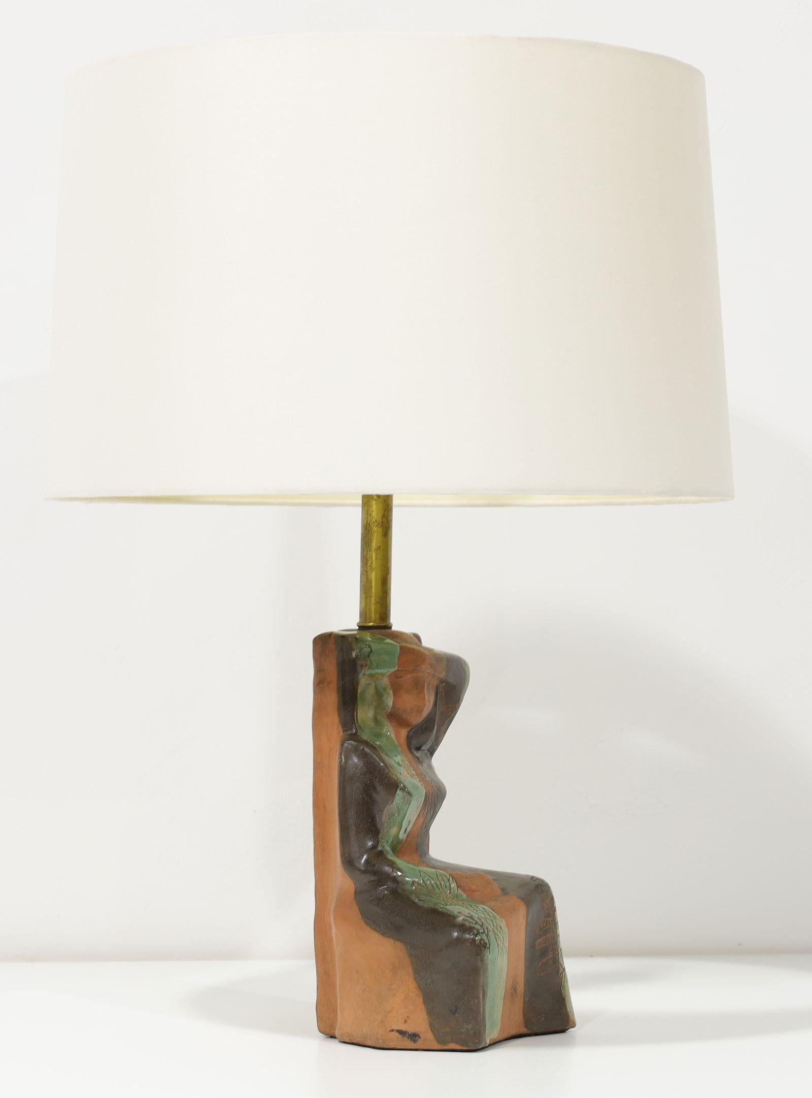 20ième siècle Lampe de table sculpturale Marianna von Allesch en vente