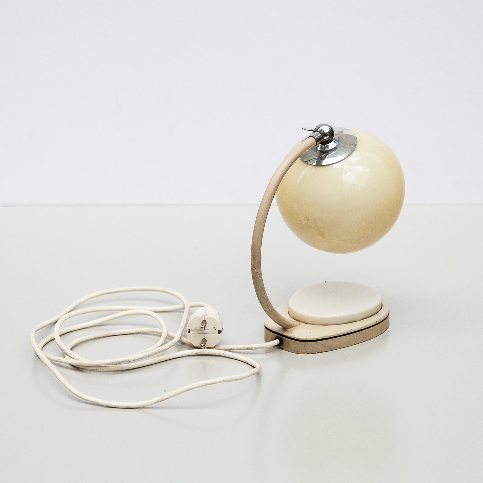 Bauhaus-Tischlampe mit Quastenlicht von Marianne Brandt, 1932 im Zustand „Gut“ im Angebot in Munich, DE