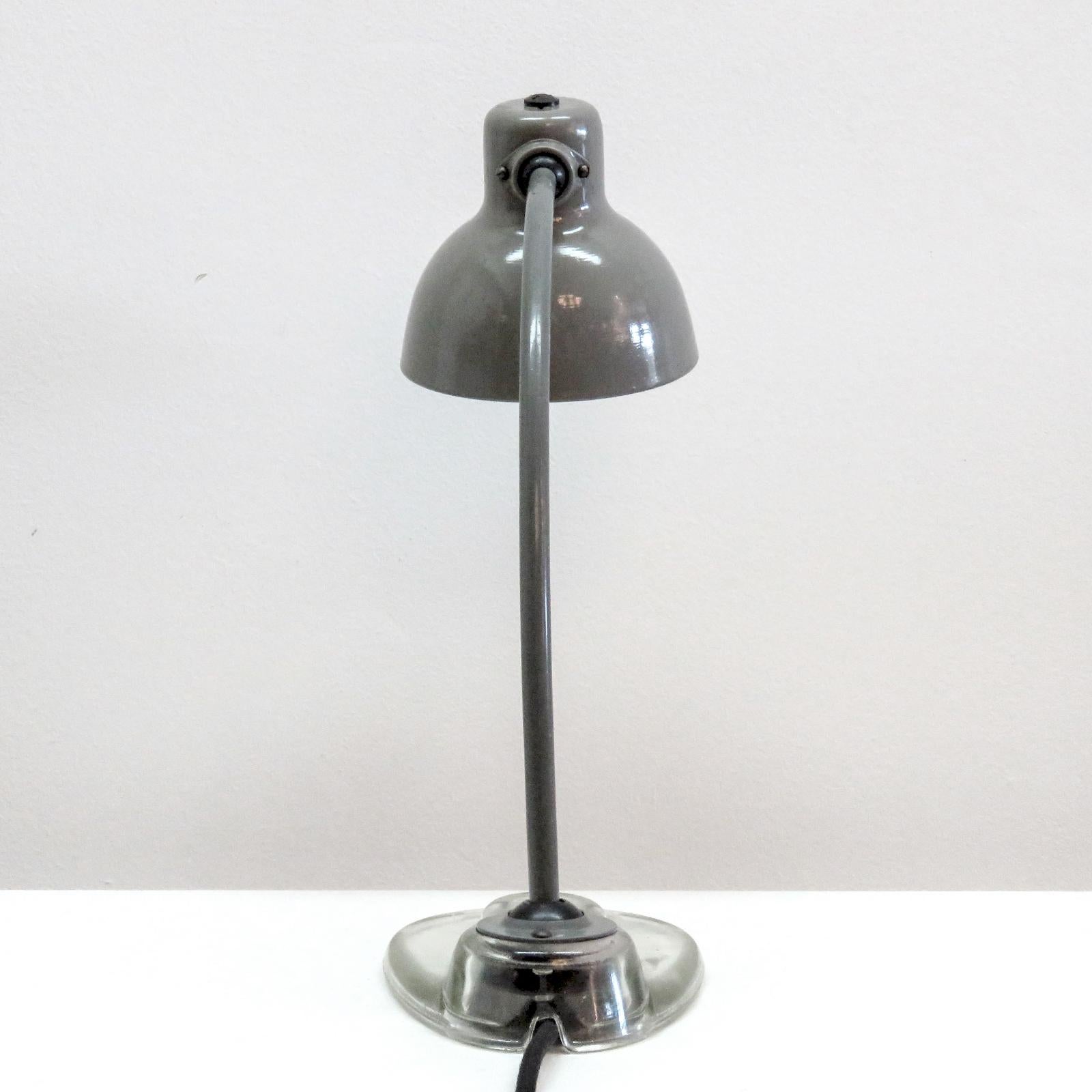 Enameled Marianne Brandt Desk Lamps, 1950 For Sale