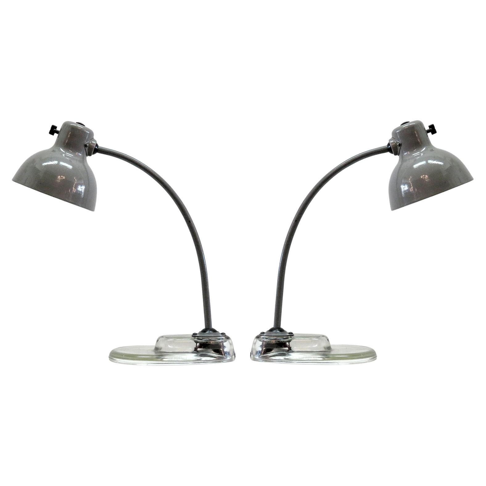 Lampes de bureau Marianne Brandt, 1950