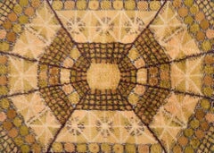 Marianne Richter, Sweden. Large "Löfstad" rya carpet. Modernist design.
