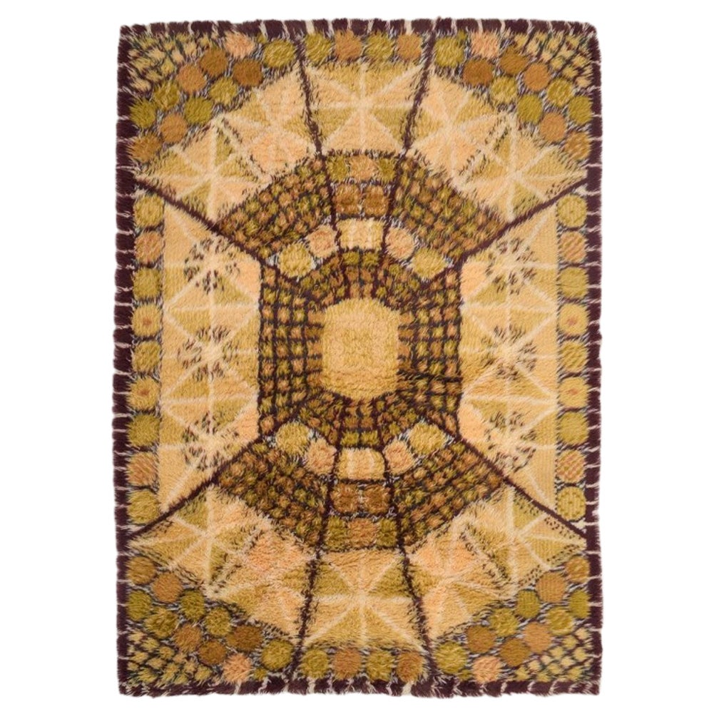 Marianne Richter, Suède Grand tapis de rya "Löfstad". Design/One.