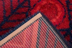 Marianne Richter, Sweden. Large rya carpet. Modernist design. From the 1960s/70s