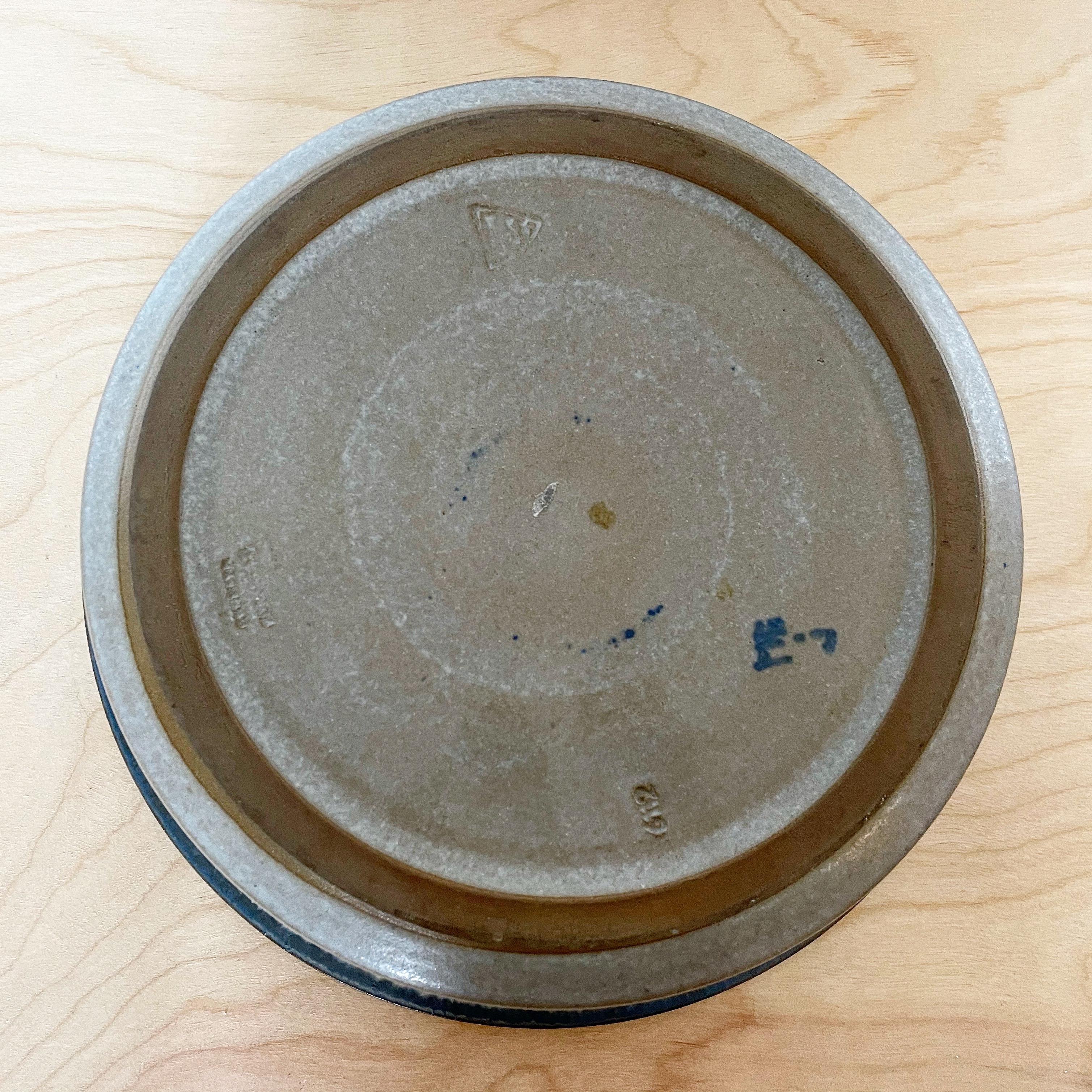 Mid-20th Century Marianne Starck for Michael Andersen Danish Modern Ceramic Bowl Persia Glaze For Sale