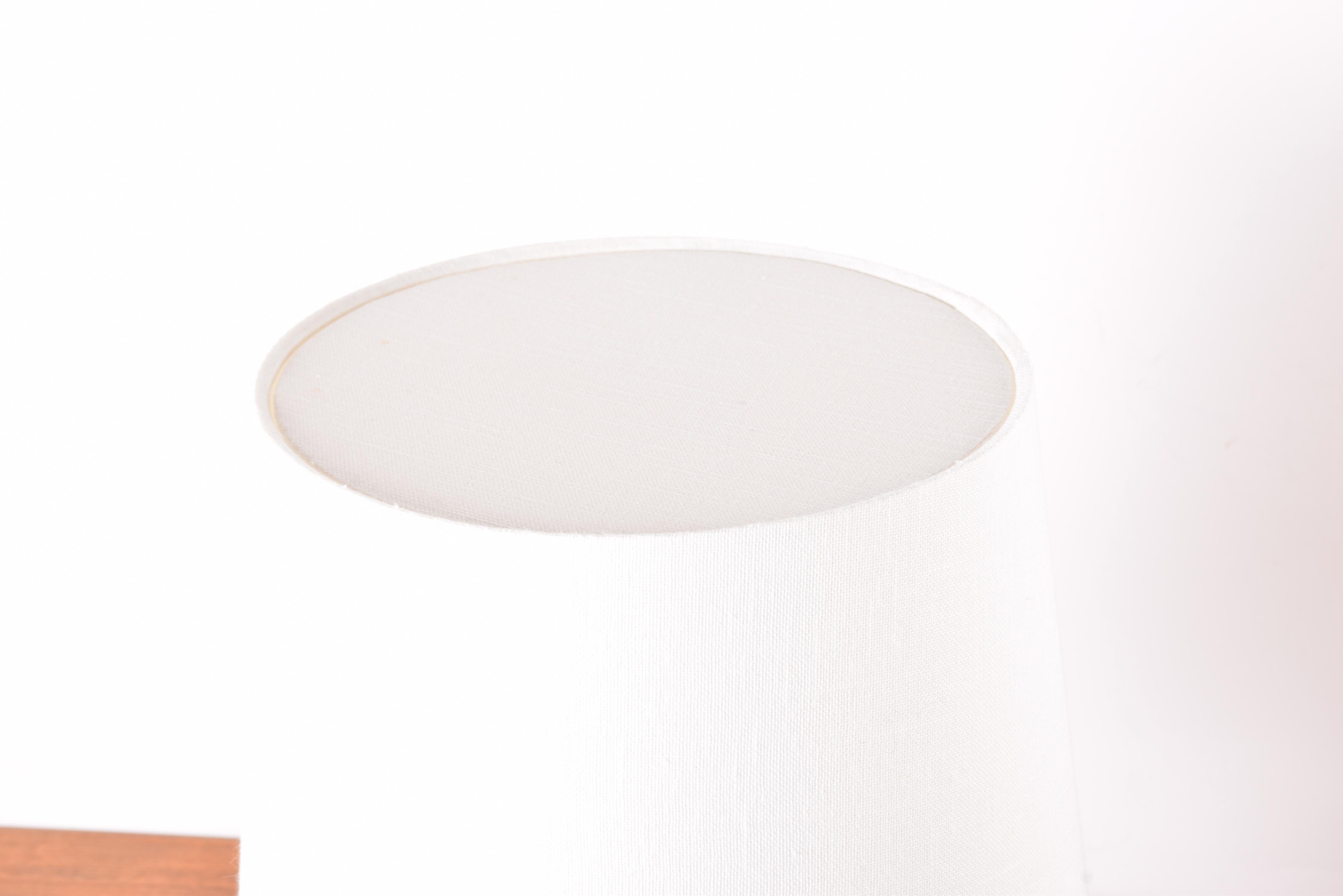 Marianne Starck para Michael Andersen & Søn Lámpara de mesa Turquesa Azul Marrón Años 60 en venta 4