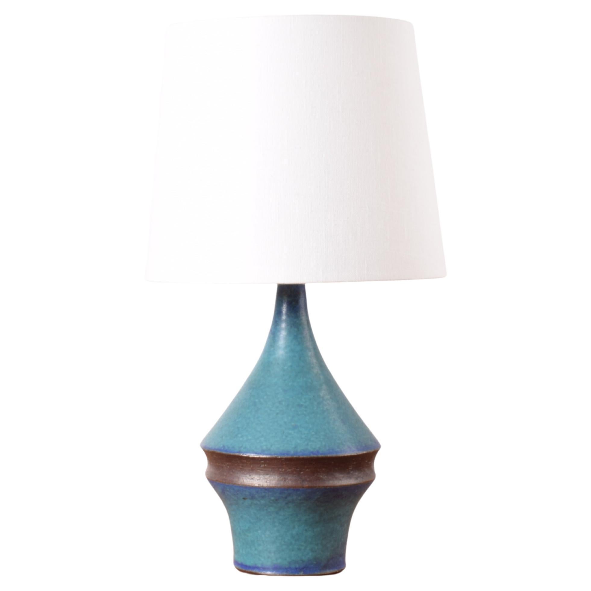 Marianne Starck para Michael Andersen
Søn Lámpara de mesa Turquesa Azul Marrón Años 60