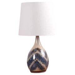 Marianne Starck per Michael Andersen & Søn Lampada da tavolo Zig Zag Decor Ceramica 1970